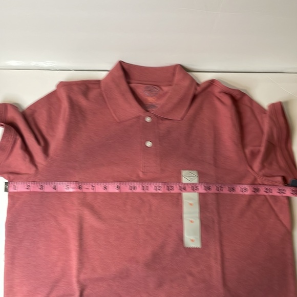 St John’s Bay rose red pullover polo size M - Picture 2 of 3